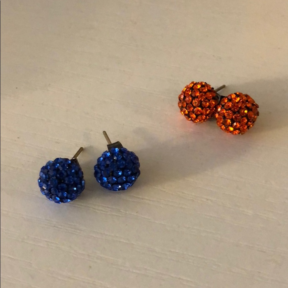 SALE!! 💎 TWO SETS of Rhinestone Earrings